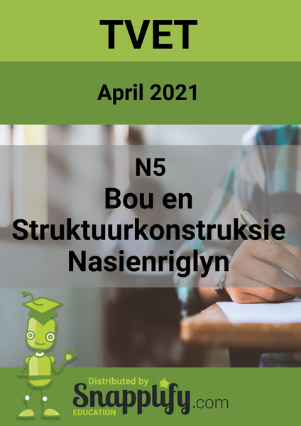 Bou- En Struktuurkonstruksie N5 Nasienriglyn April 2021