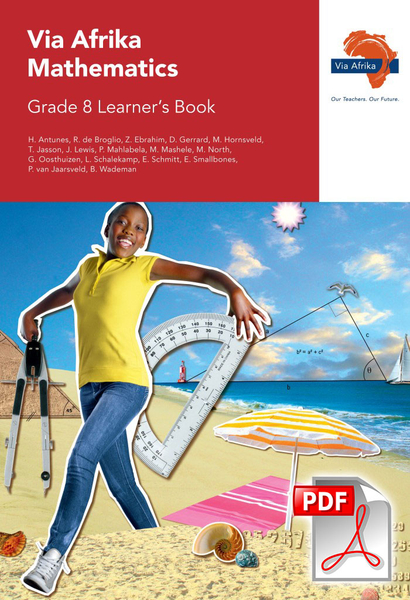 eBook (ePDF): Via Afrika Mathematics Grade 8 Learner's Book