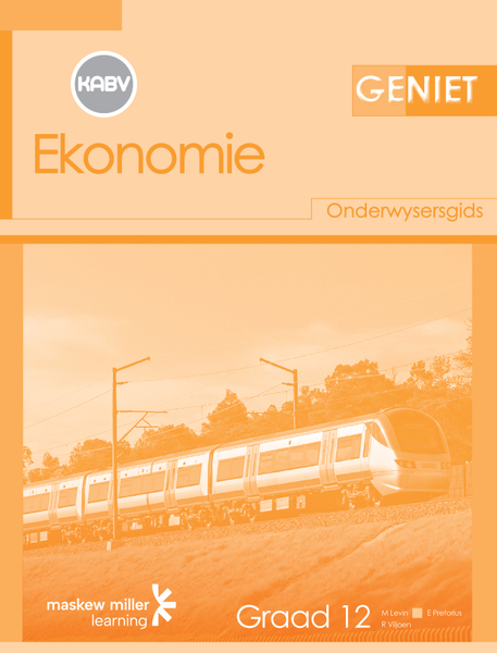 Geniet Ekonomie Graad 12 Onderwysersgids ePDF (perpetual licence)
