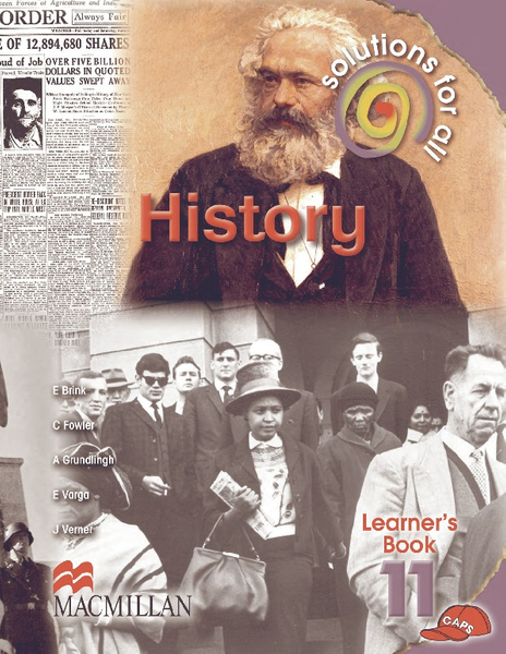Solutions For All History Grade 11 Learner's Book