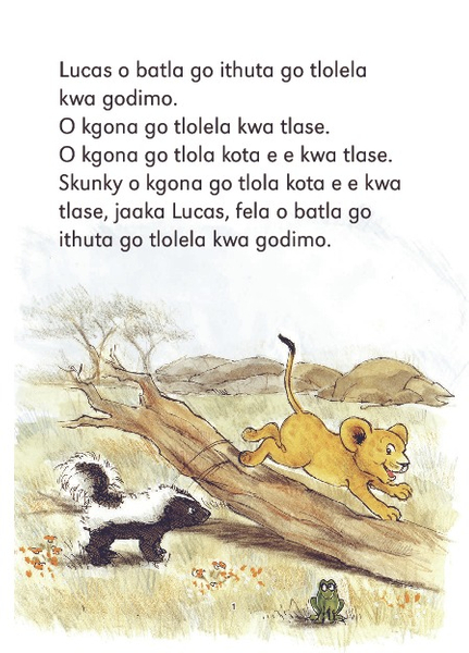 E CUB READING SCHEME (SETSWANA) LEVEL 2 BK 3: A RE TLOLENG