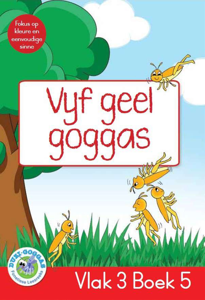 Duzi-goggas: Rooi Vlak 3 Boek 5: Vyf geel goggas (Library)