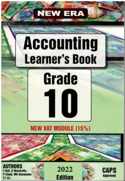 New Era Accounting Grade 10 Learners Book (1 Year License)