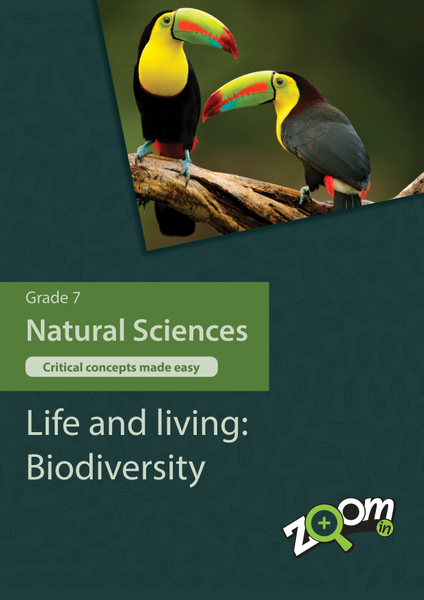 Natural Sciences  Grade 7 Topic 2: Life and living: Biodiversity. Visually rich, interactive content with fun activites and language support.