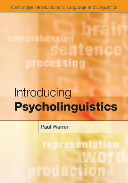 Introducing Psycholinguistics
