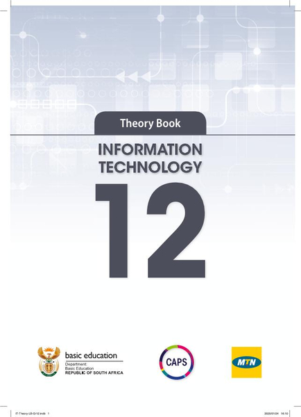 Information Technology Theory Book Grade 12