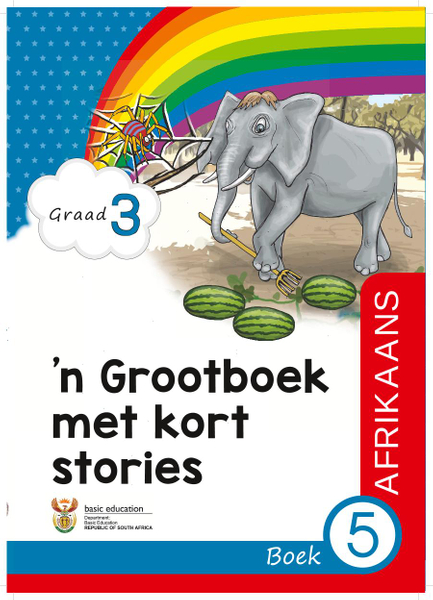n Grootboek met kort stories Boek 5  (Graad 3)