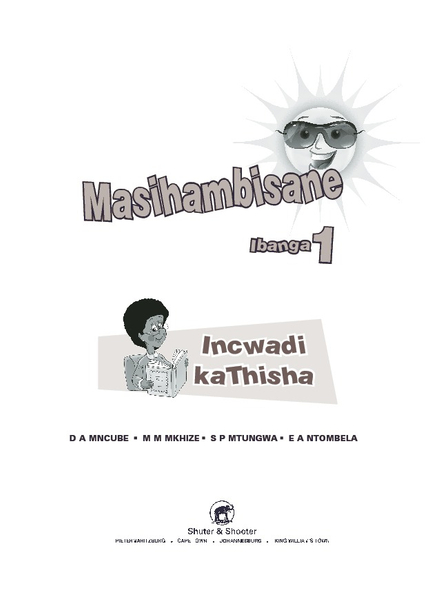 E MASIHAMBISANE GRADE 1 TEACHERS RESOURCE
