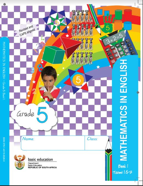 Grade 5 Mathematics - English (Book 1)