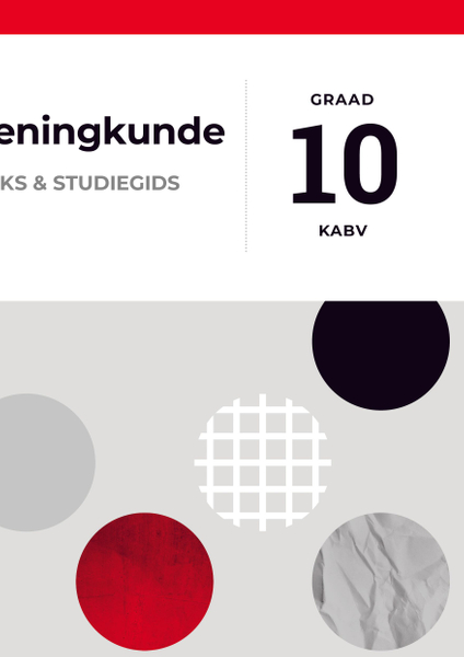 The Answer Series Graad 10 REKENINGKUNDE 3in1 KABV Studiegids