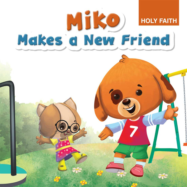 MIKO MAKES A NEW FRIEND