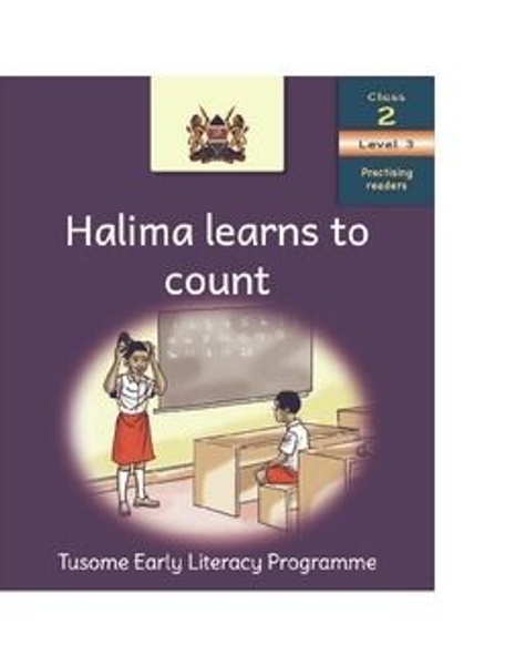 Halima learns to count