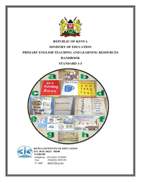 Primary English Handbook