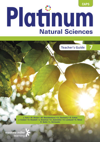 Platinum Natural Sciences Grade 7 Teacher S Guide Epdf 1 Year Licence Snapplify Store