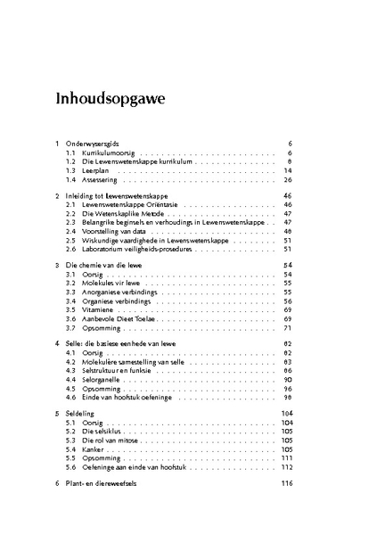 Siyavula  Lewenswetenskappe Graad 10 Caps