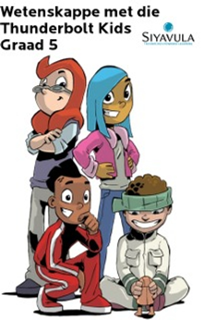Natuurwetenskappe met die Thunderbolt Kids Graad 5 Leerders boek