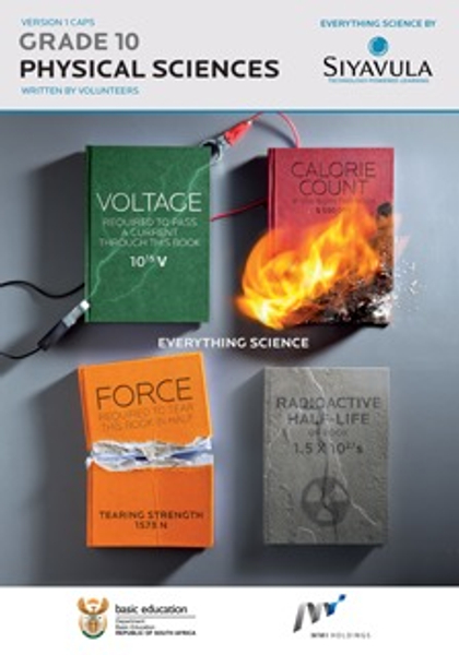 Siyavula Physical Sciences Grade 10 Learners book