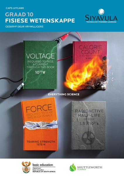 Siyavula Fisiese Wetenskappe Graad 10 Leerders boek