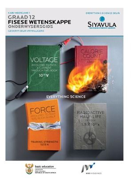 Siyavula Fisiese Wetenskappe Graad 12 Onderwysersgids
