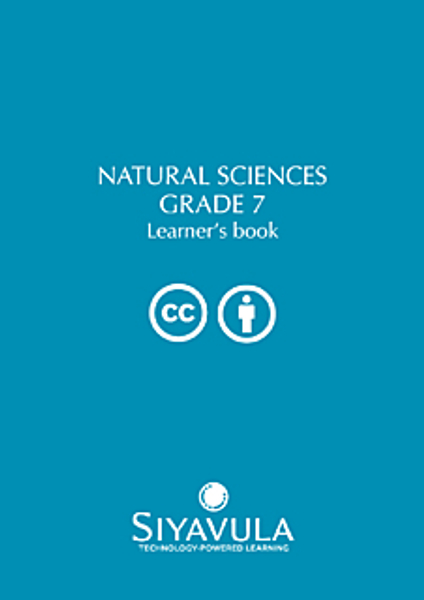 Siyavula  Natural Sciences - Grade 7 Caps Learner book