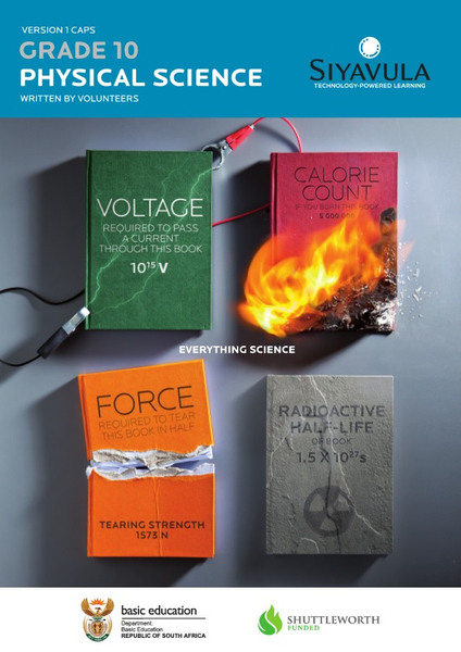 Siyavula  Physical Sciences Grade 10 Caps Leerdersboek