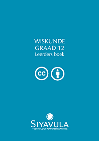 Siyavula  Graad 12 Wiskunde Leerdersboek