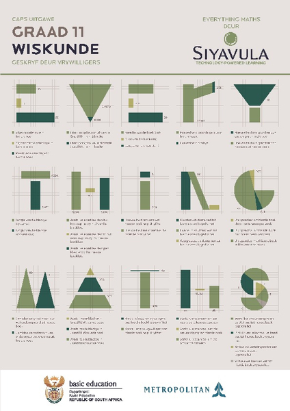 Siyavula  Graad 11 Wiskunde Leerdersboek