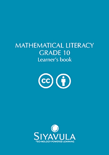 Siyavula  Grade 10 Mathematical Literacy- Caps Leerdersboek